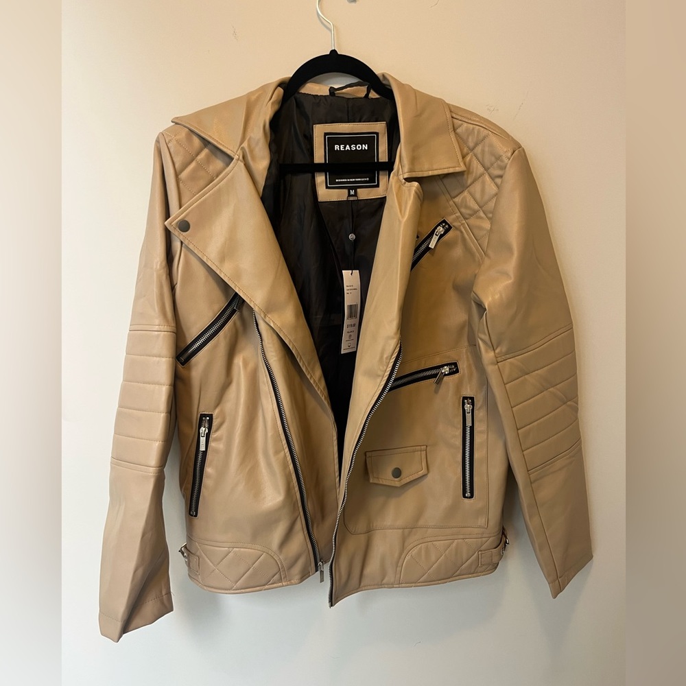 NEW Reason Leather Jacket